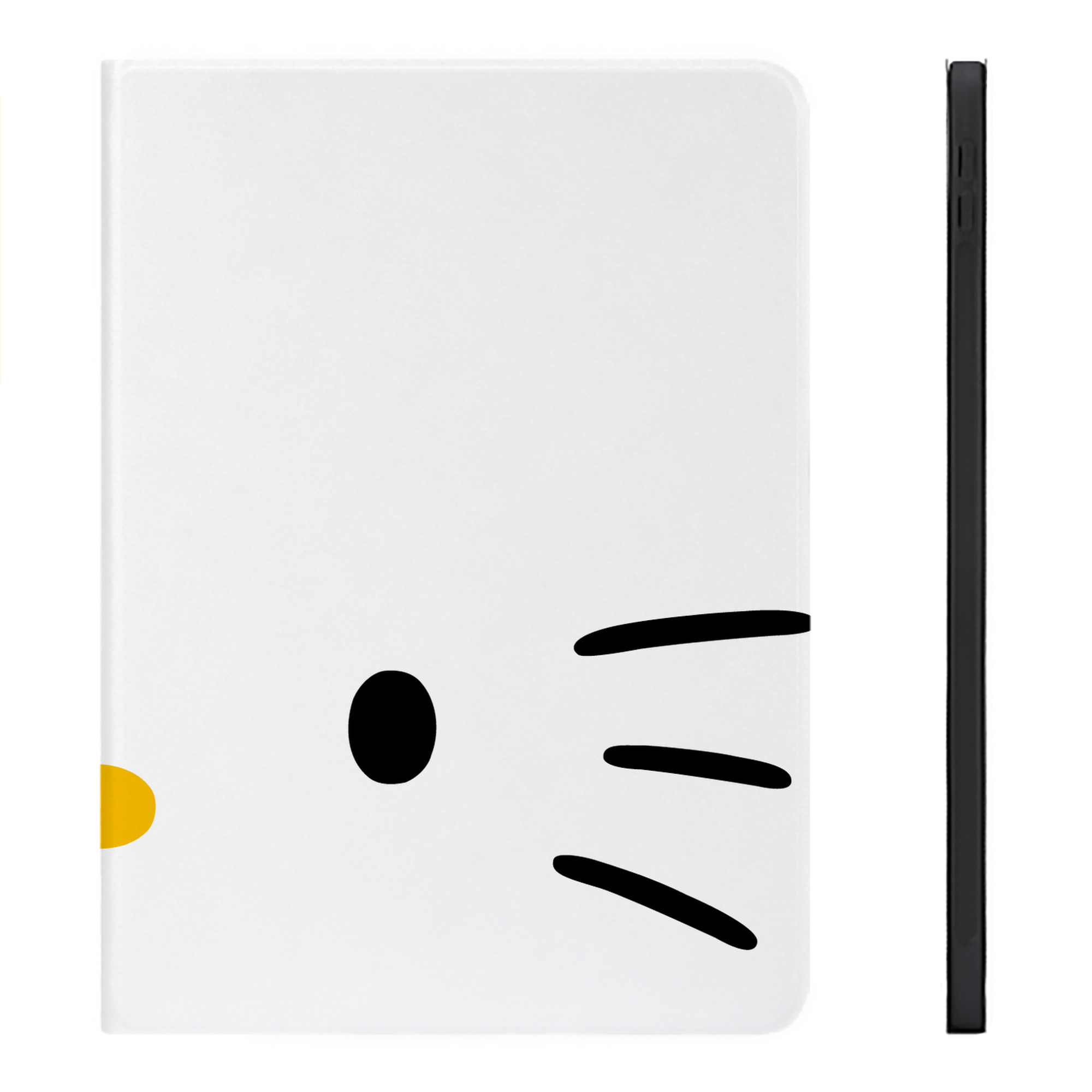 （画像用） Hello Kitty ハローキティ IPadケース ペンホルダー付き ブックスタイルデザイン